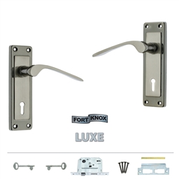 M7F10 - 2 Lever Lockset Aristata 6"